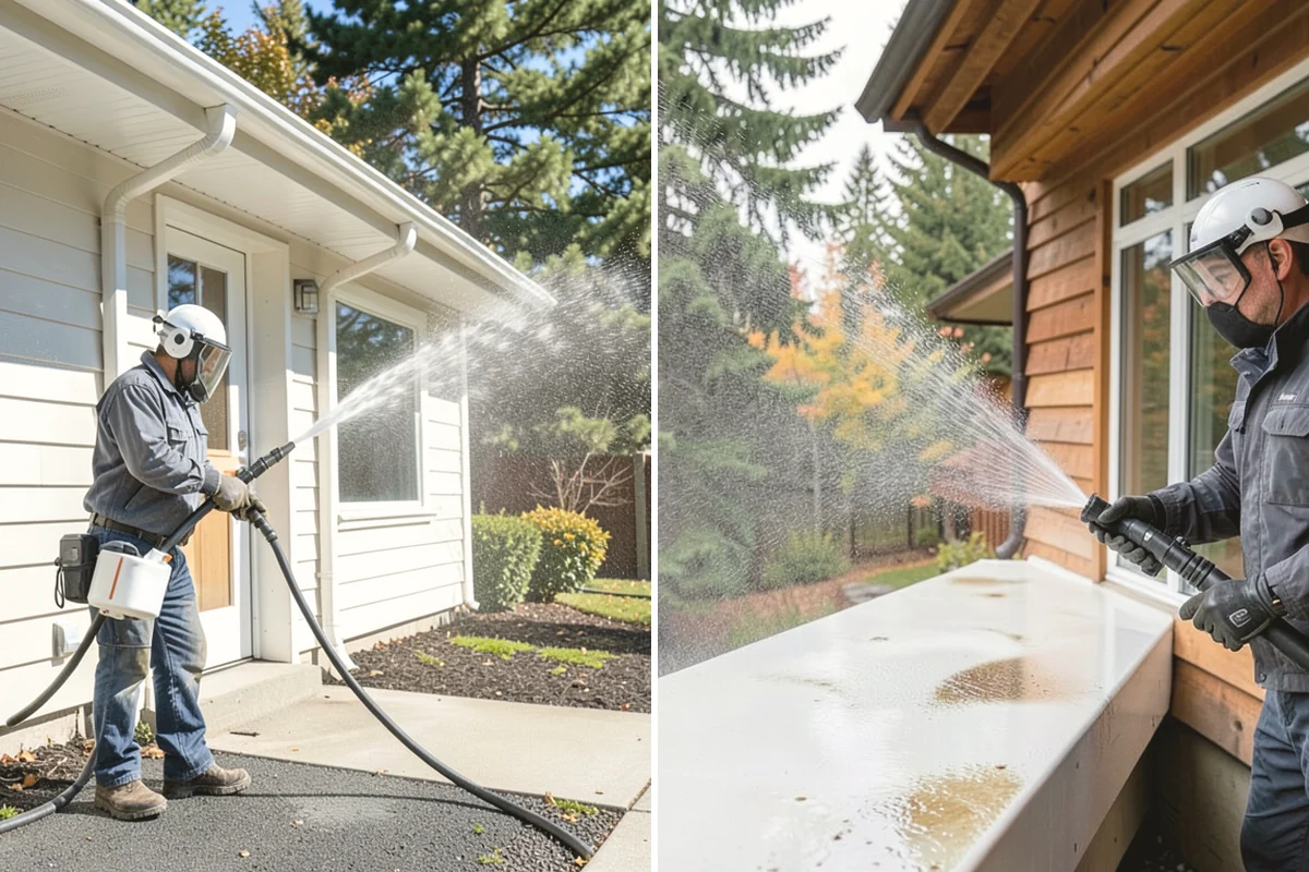 New Construction Cleaning in Tukwila, King County, WA - Inspect finishes and identify residue types