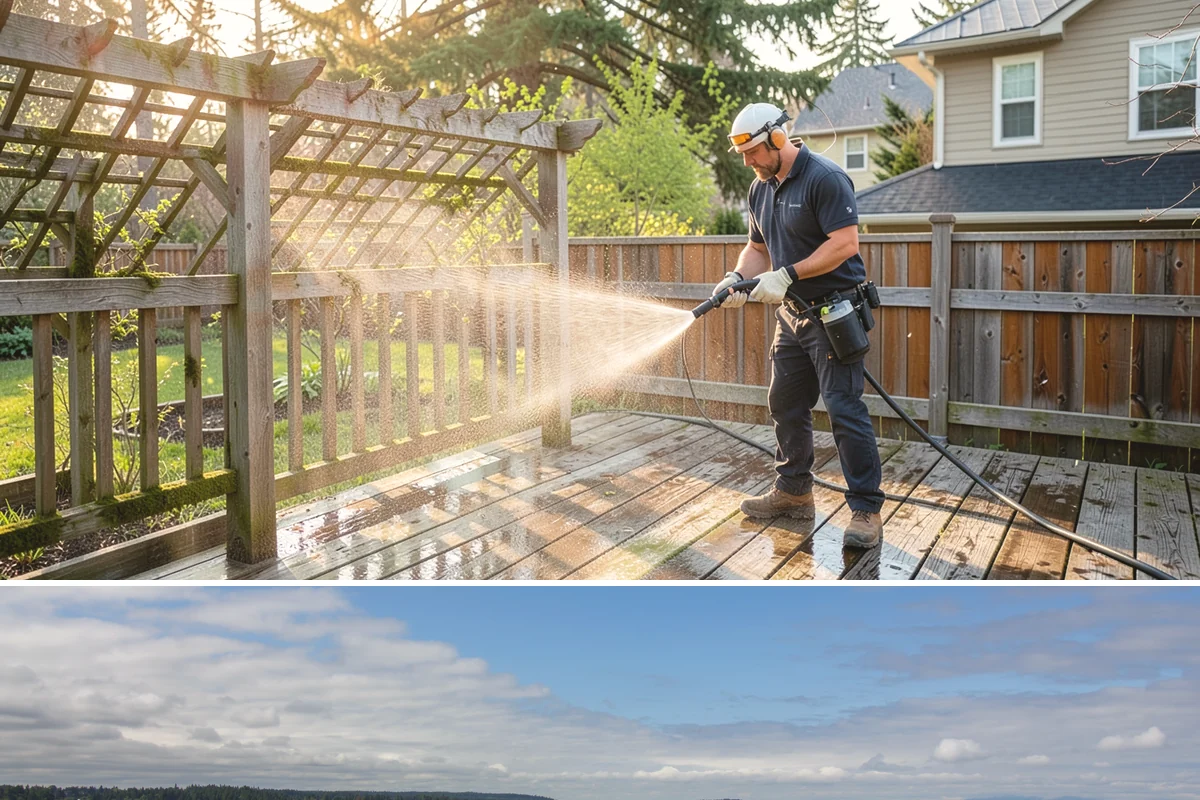 New Construction Cleaning in University Place, Pierce County, WA - New construction cleaning happens at completion regardless of season, though dry weather helps fresh finishes cure and rinse...