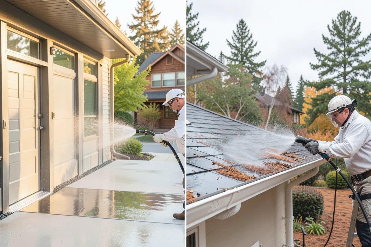 New Construction Cleaning in Wilkeson, Pierce County, WA - Inspect finishes and identify residue types