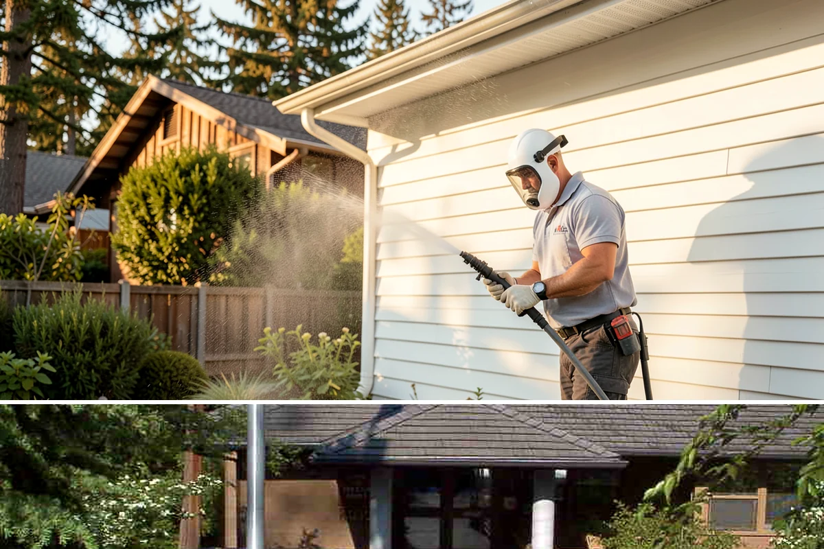 New Construction Cleaning in Yarrow Point, King County, WA - New construction cleaning happens at completion regardless of season, though dry weather helps fresh finishes cure and rinse...