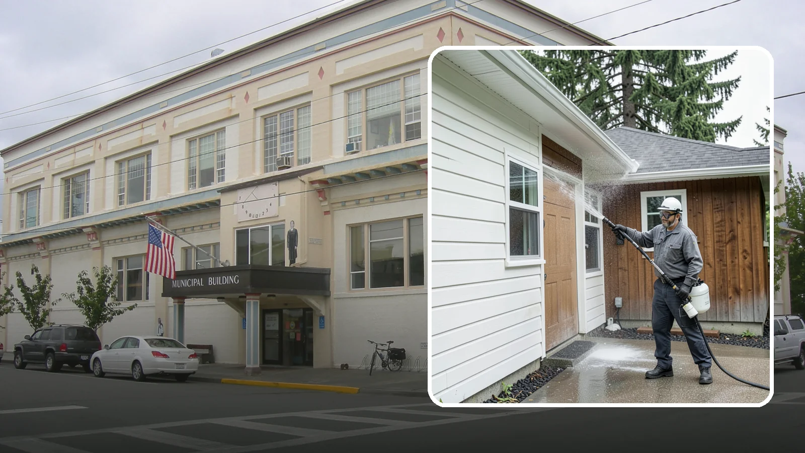 New Homeowner Exterior Cleaning in Anacortes, Skagit County, WA - New homeowner exterior cleaning welcomes you to your home with a complete outside wash that establishes a clean baseline to...