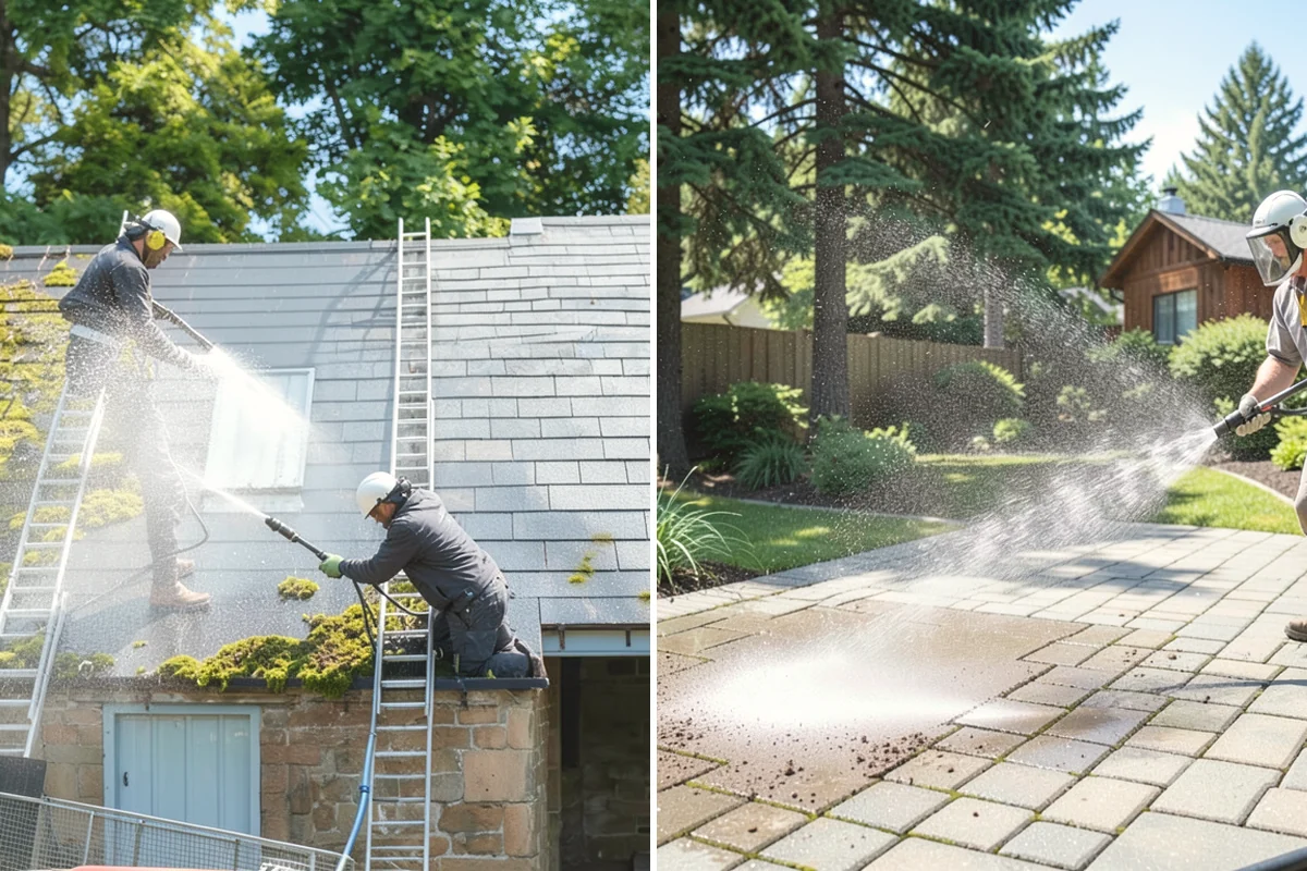 New Homeowner Exterior Cleaning in Anacortes, Skagit County, WA - Tour the new property and note every exterior surface