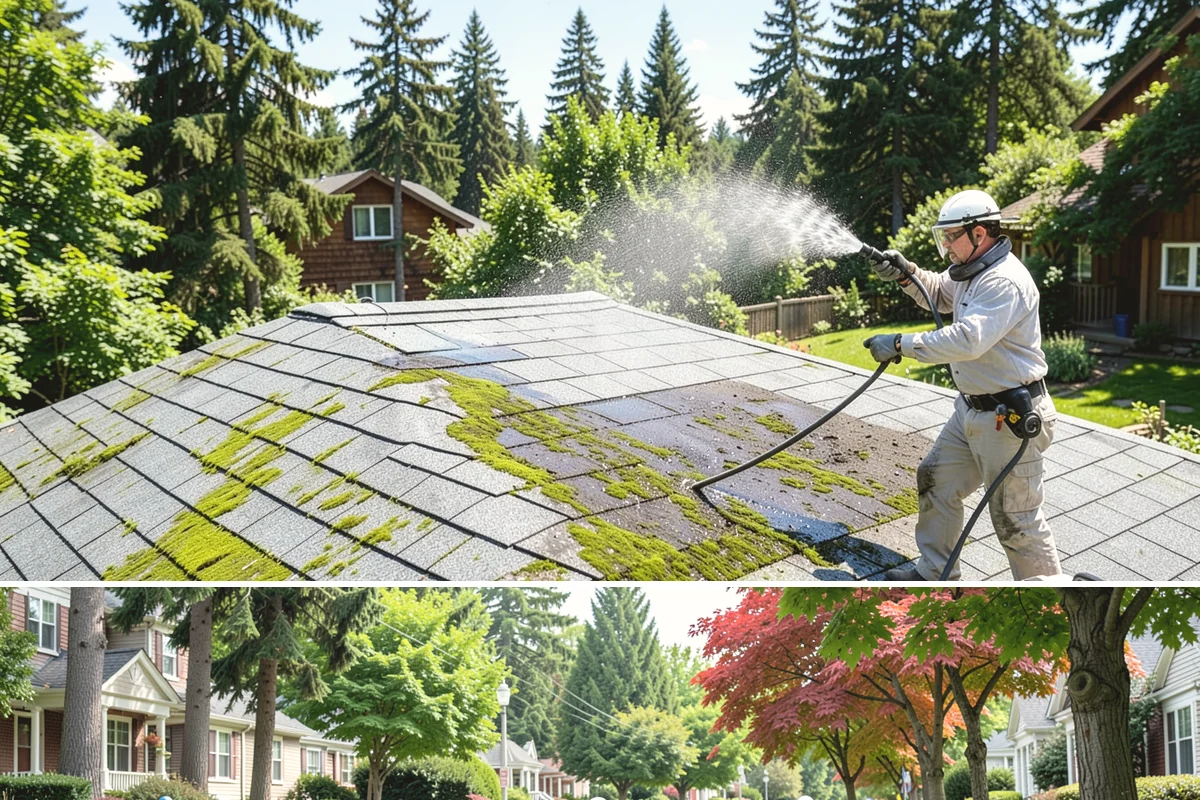 New Homeowner Exterior Cleaning in Beaux Arts Village, King County, WA - Best done soon after moving in, during a dry stretch, to reset the exterior before starting a regular maintenance routine.