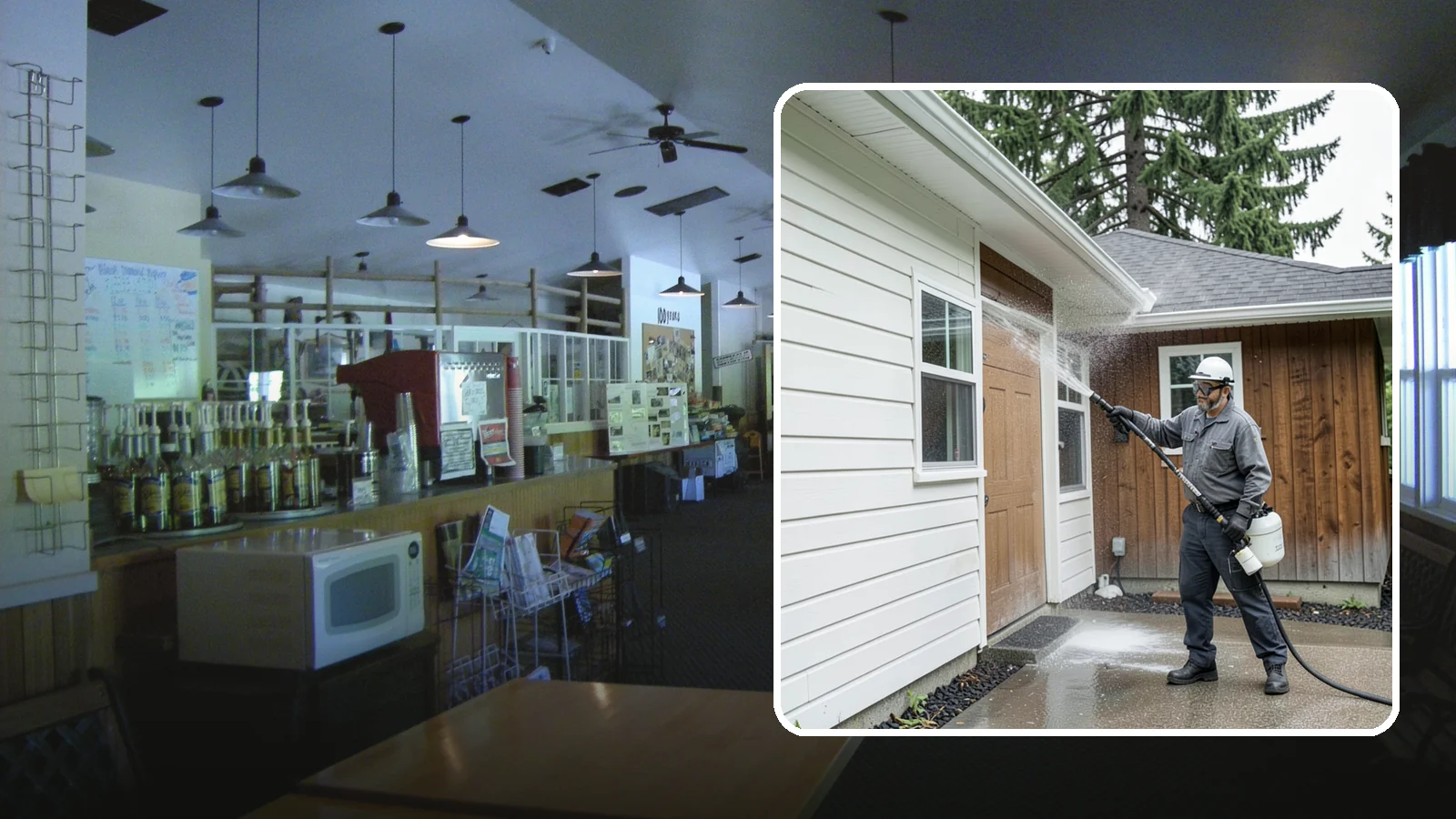 New Homeowner Exterior Cleaning in Black Diamond, King County, WA - New homeowner exterior cleaning welcomes you to your home with a complete outside wash that establishes a clean baseline to...