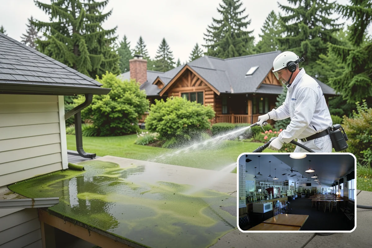 New Homeowner Exterior Cleaning in Black Diamond, King County, WA - Establishes a clean exterior baseline for new owners