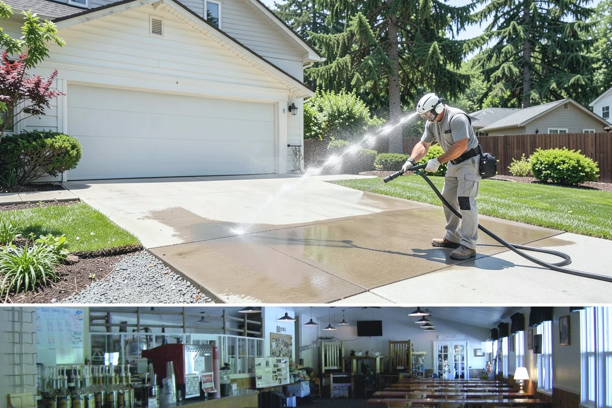 New Homeowner Exterior Cleaning in Black Diamond, King County, WA - Best done soon after moving in, during a dry stretch, to reset the exterior before starting a regular maintenance routine.