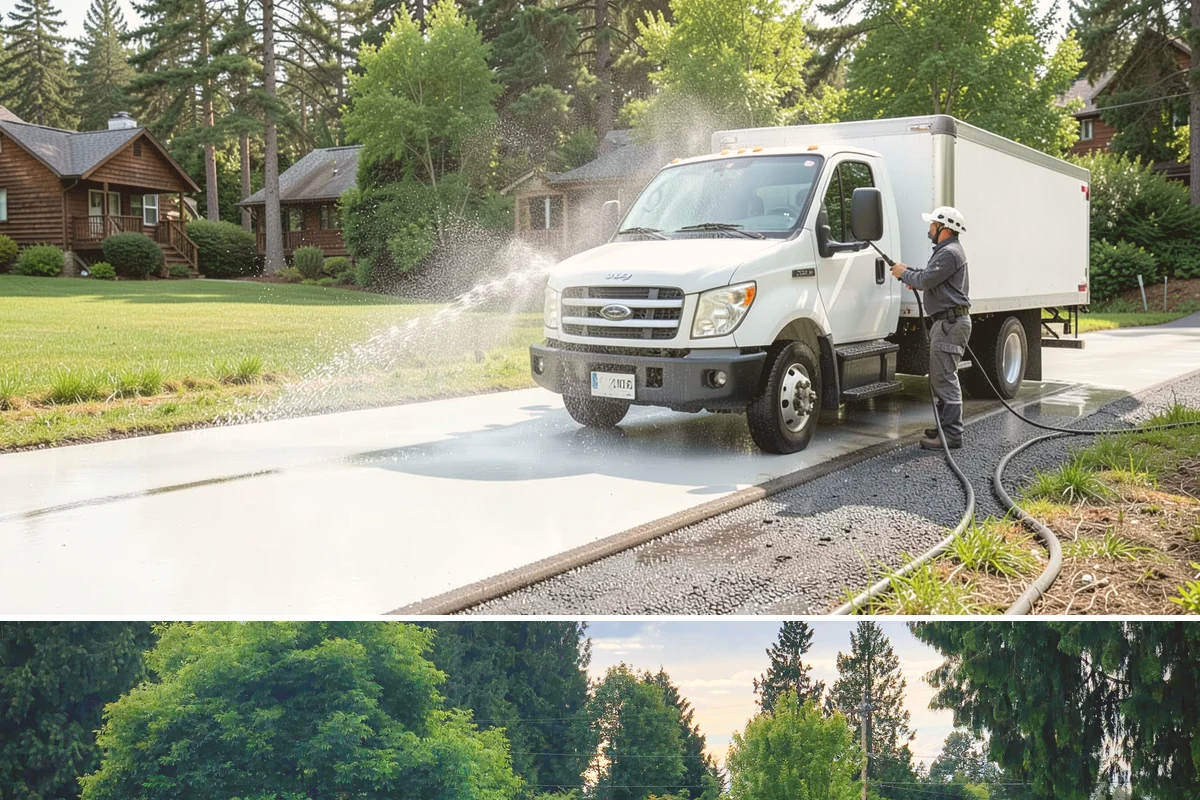New Homeowner Exterior Cleaning in Bonney Lake, Pierce County, WA - Best done soon after moving in, during a dry stretch, to reset the exterior before starting a regular maintenance routine.