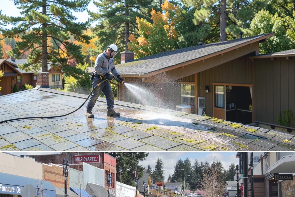New Homeowner Exterior Cleaning in Bothell, King County, WA - Best done soon after moving in, during a dry stretch, to reset the exterior before starting a regular maintenance routine.