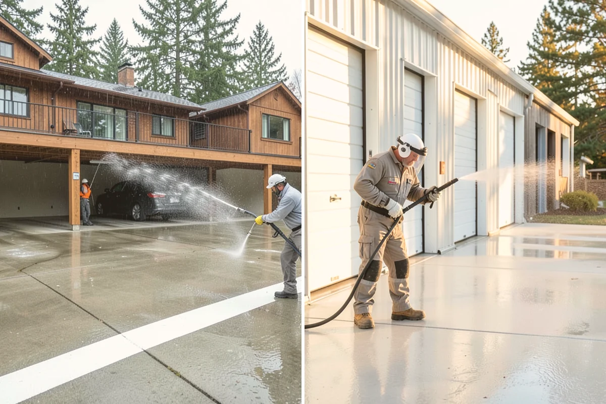 New Homeowner Exterior Cleaning in Brier, Snohomish County, WA - Tour the new property and note every exterior surface