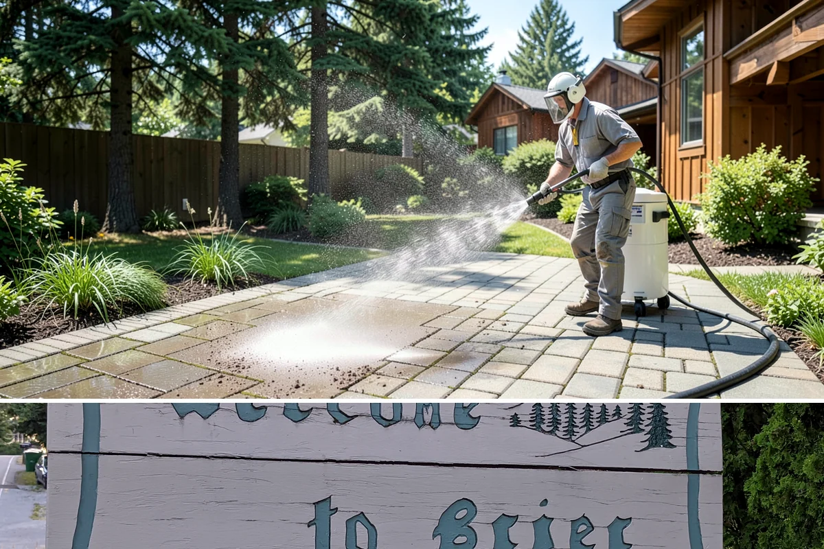 New Homeowner Exterior Cleaning in Brier, Snohomish County, WA - Best done soon after moving in, during a dry stretch, to reset the exterior before starting a regular maintenance routine.
