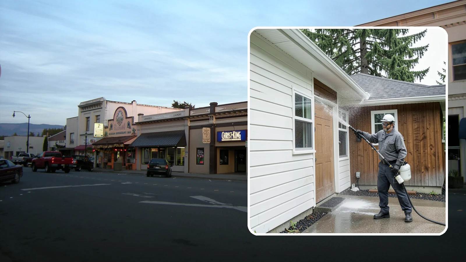 New Homeowner Exterior Cleaning in Burlington, Skagit County, WA - New homeowner exterior cleaning welcomes you to your home with a complete outside wash that establishes a clean baseline to...