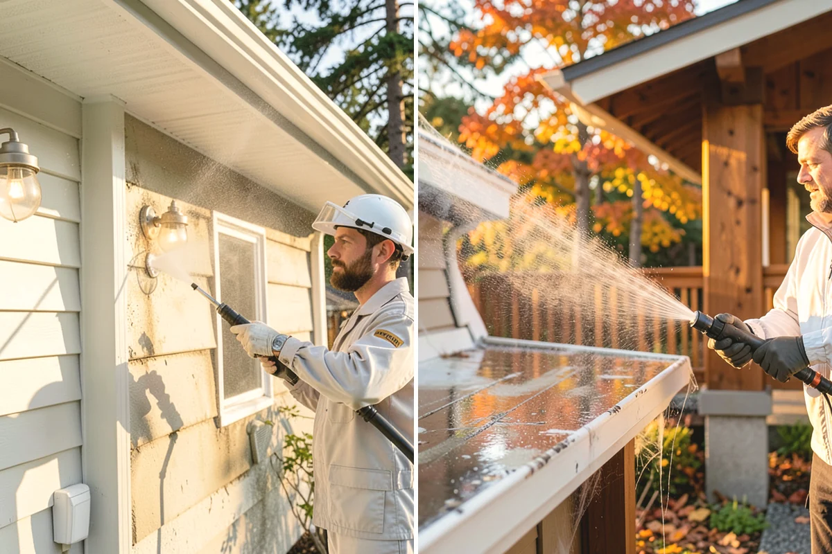 New Homeowner Exterior Cleaning in Burlington, Skagit County, WA - Tour the new property and note every exterior surface