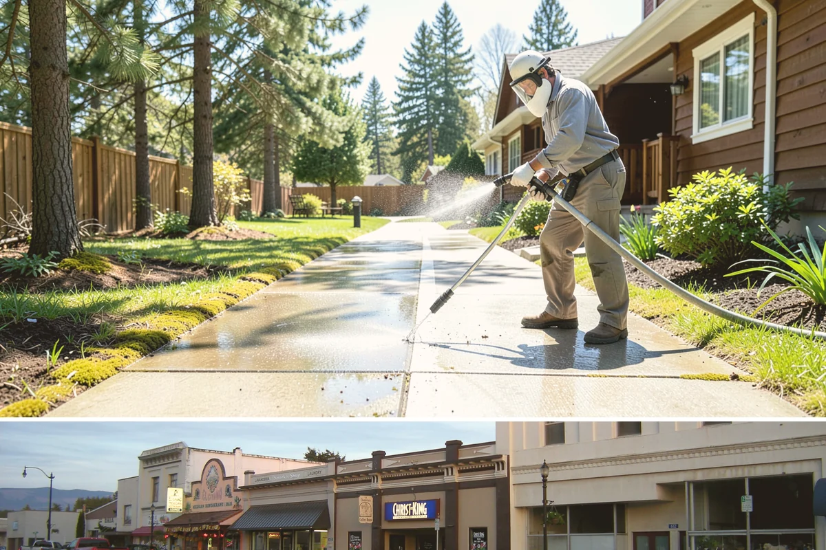 New Homeowner Exterior Cleaning in Burlington, Skagit County, WA - Best done soon after moving in, during a dry stretch, to reset the exterior before starting a regular maintenance routine.