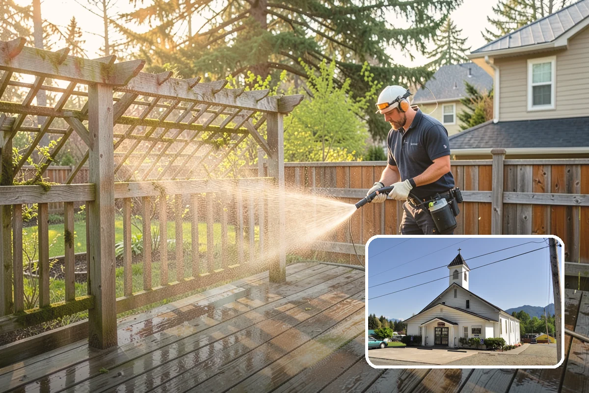 New Homeowner Exterior Cleaning in Concrete, Skagit County, WA - Establishes a clean exterior baseline for new owners
