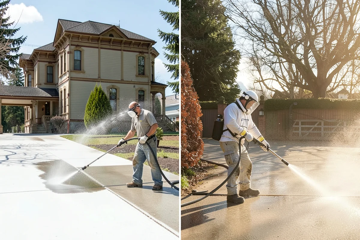 New Homeowner Exterior Cleaning in Concrete, Skagit County, WA - Tour the new property and note every exterior surface
