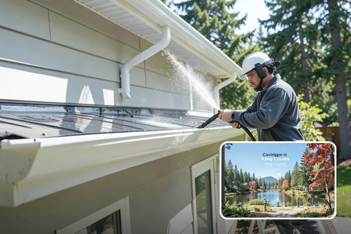 New Homeowner Exterior Cleaning in Covington, King County, WA - Establishes a clean exterior baseline for new owners