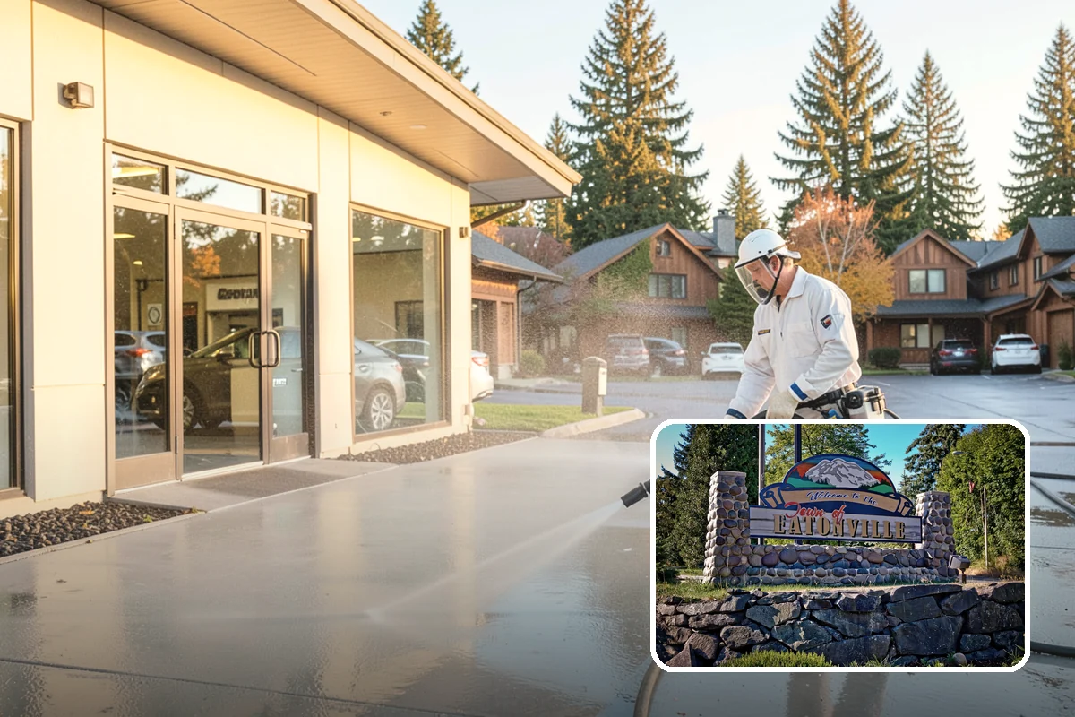 New Homeowner Exterior Cleaning in Eatonville, Pierce County, WA - Establishes a clean exterior baseline for new owners