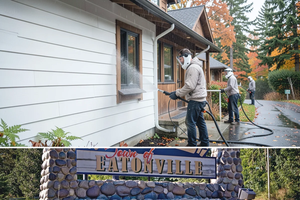 New Homeowner Exterior Cleaning in Eatonville, Pierce County, WA - Best done soon after moving in, during a dry stretch, to reset the exterior before starting a regular maintenance routine.