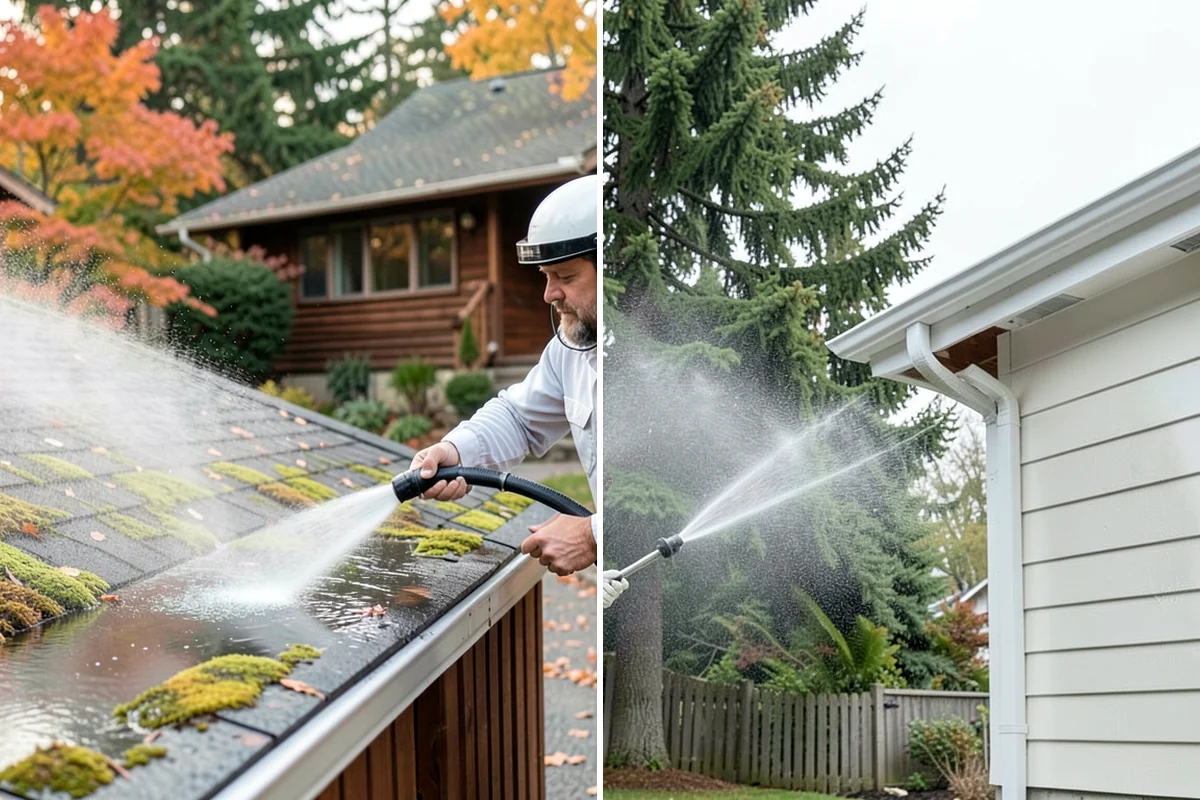 New Homeowner Exterior Cleaning in Everett, Snohomish County, WA - Tour the new property and note every exterior surface