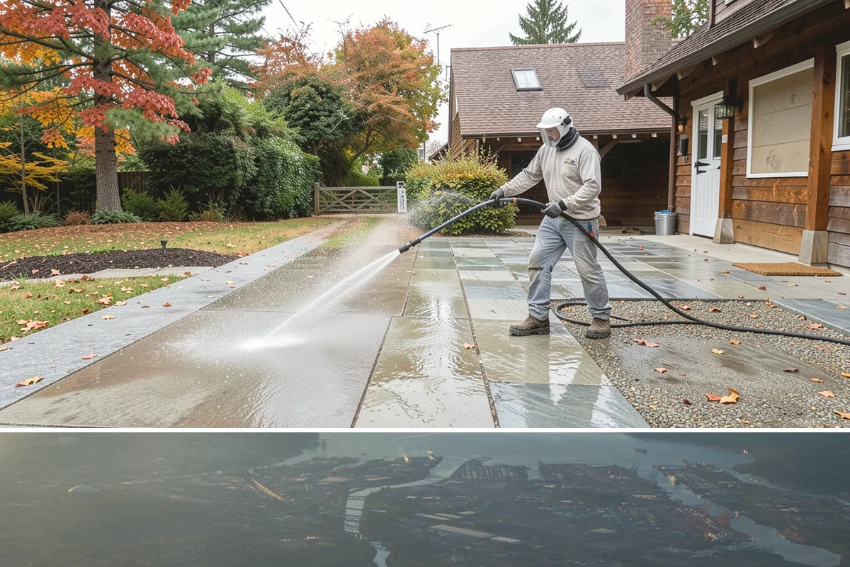 New Homeowner Exterior Cleaning in Fife, Pierce County, WA - Best done soon after moving in, during a dry stretch, to reset the exterior before starting a regular maintenance routine.