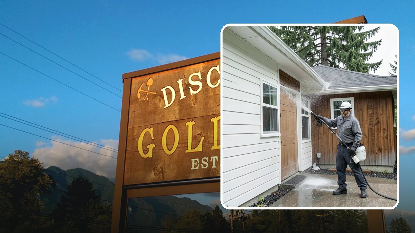 New Homeowner Exterior Cleaning in Gold Bar, Snohomish County, WA - New homeowner exterior cleaning welcomes you to your home with a complete outside wash that establishes a clean baseline to...