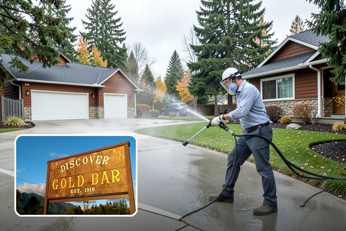 New Homeowner Exterior Cleaning in Gold Bar, Snohomish County, WA - Establishes a clean exterior baseline for new owners