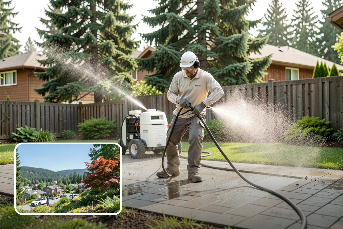 New Homeowner Exterior Cleaning in Index, Snohomish County, WA - Establishes a clean exterior baseline for new owners