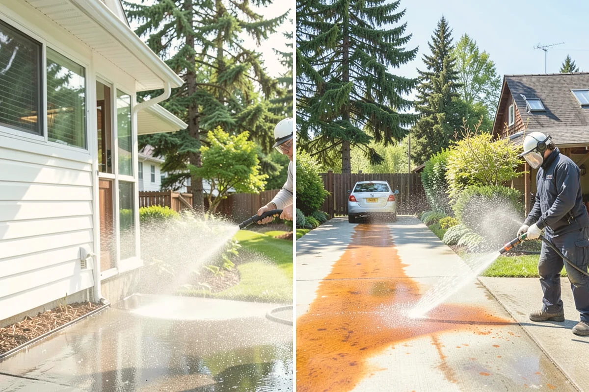 New Homeowner Exterior Cleaning in Index, Snohomish County, WA - Tour the new property and note every exterior surface
