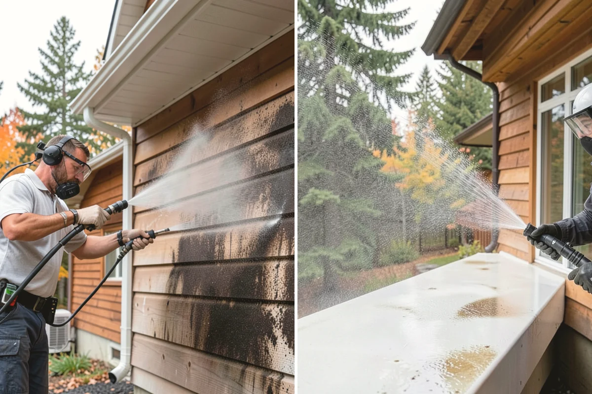 New Homeowner Exterior Cleaning in Issaquah, King County, WA - Tour the new property and note every exterior surface