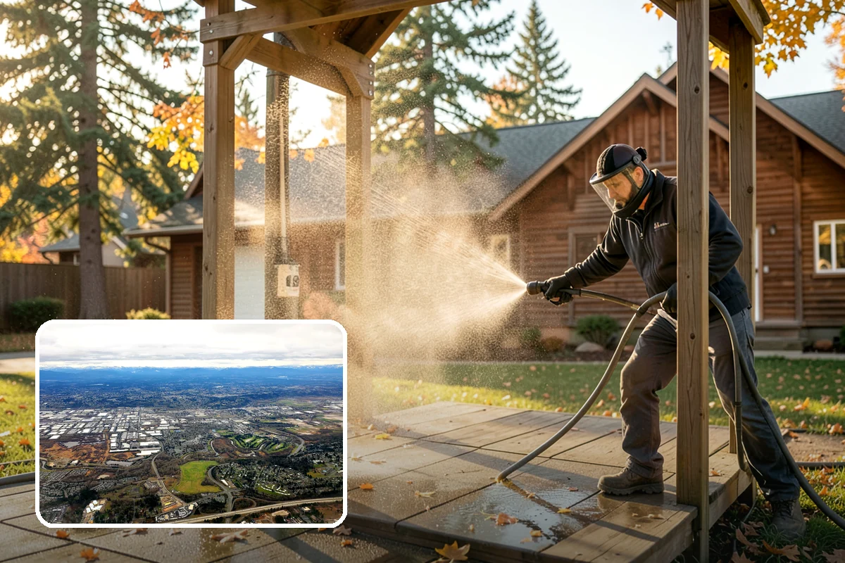 New Homeowner Exterior Cleaning in Kent, King County, WA - Establishes a clean exterior baseline for new owners