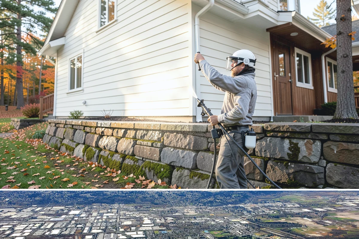 New Homeowner Exterior Cleaning in Kent, King County, WA - Best done soon after moving in, during a dry stretch, to reset the exterior before starting a regular maintenance routine.