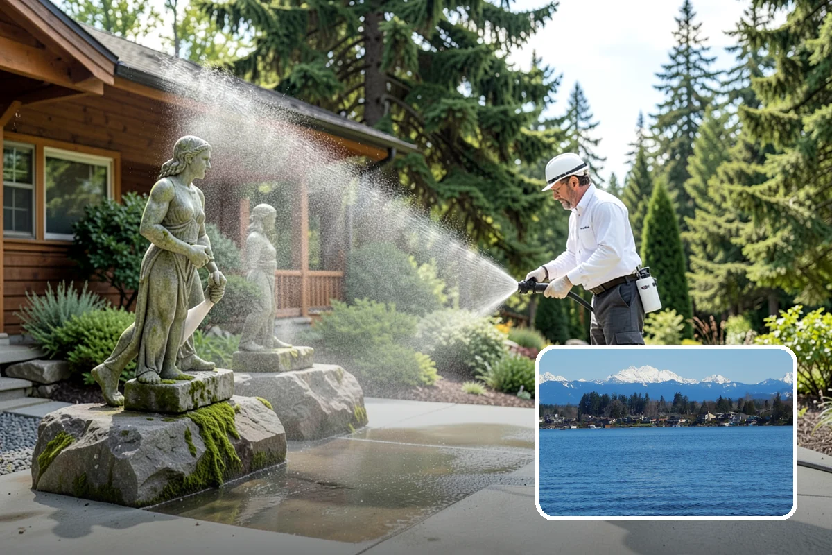 New Homeowner Exterior Cleaning in Lake Stevens, Snohomish County, WA - Establishes a clean exterior baseline for new owners