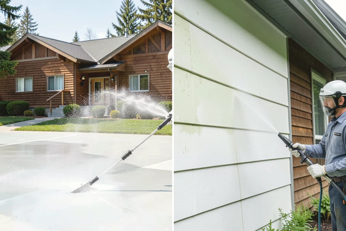 New Homeowner Exterior Cleaning in Lake Stevens, Snohomish County, WA - Tour the new property and note every exterior surface