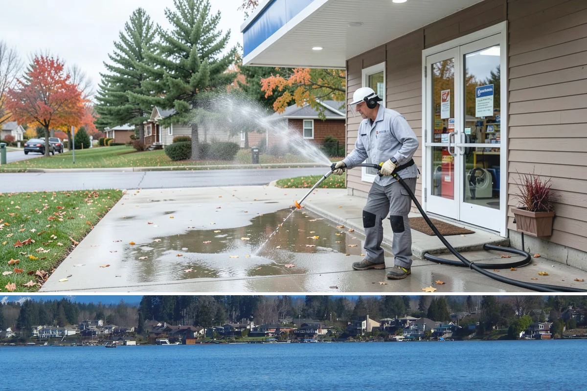 New Homeowner Exterior Cleaning in Lake Stevens, Snohomish County, WA - Best done soon after moving in, during a dry stretch, to reset the exterior before starting a regular maintenance routine.