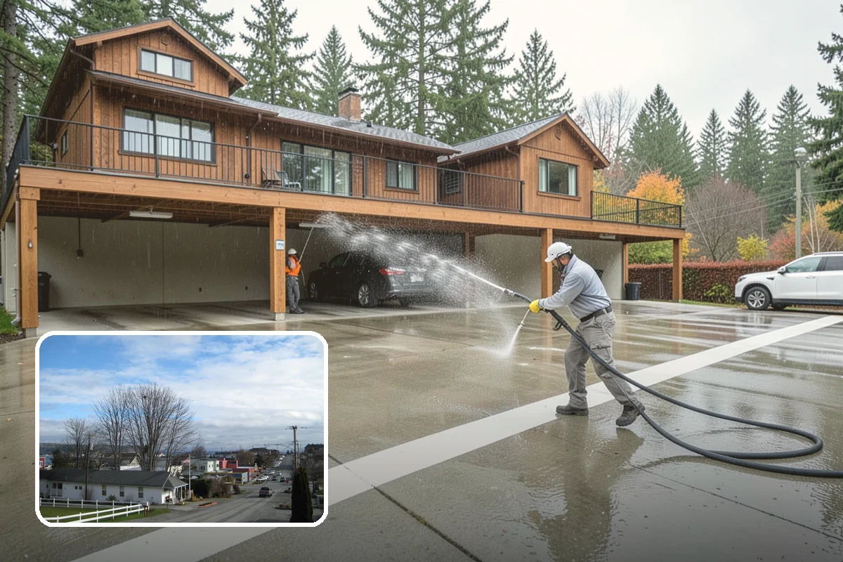 New Homeowner Exterior Cleaning in Langley, Island County, WA - Establishes a clean exterior baseline for new owners