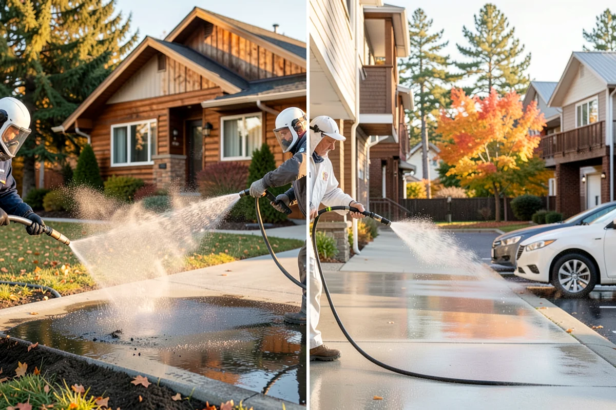 New Homeowner Exterior Cleaning in Lyman, Skagit County, WA - Tour the new property and note every exterior surface