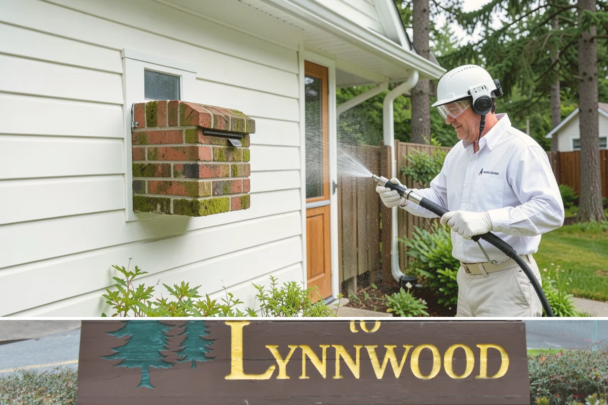 New Homeowner Exterior Cleaning in Lynnwood, Snohomish County, WA - Best done soon after moving in, during a dry stretch, to reset the exterior before starting a regular maintenance routine.