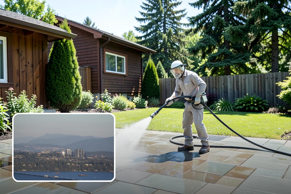 New Homeowner Exterior Cleaning in Medina, King County, WA - Establishes a clean exterior baseline for new owners