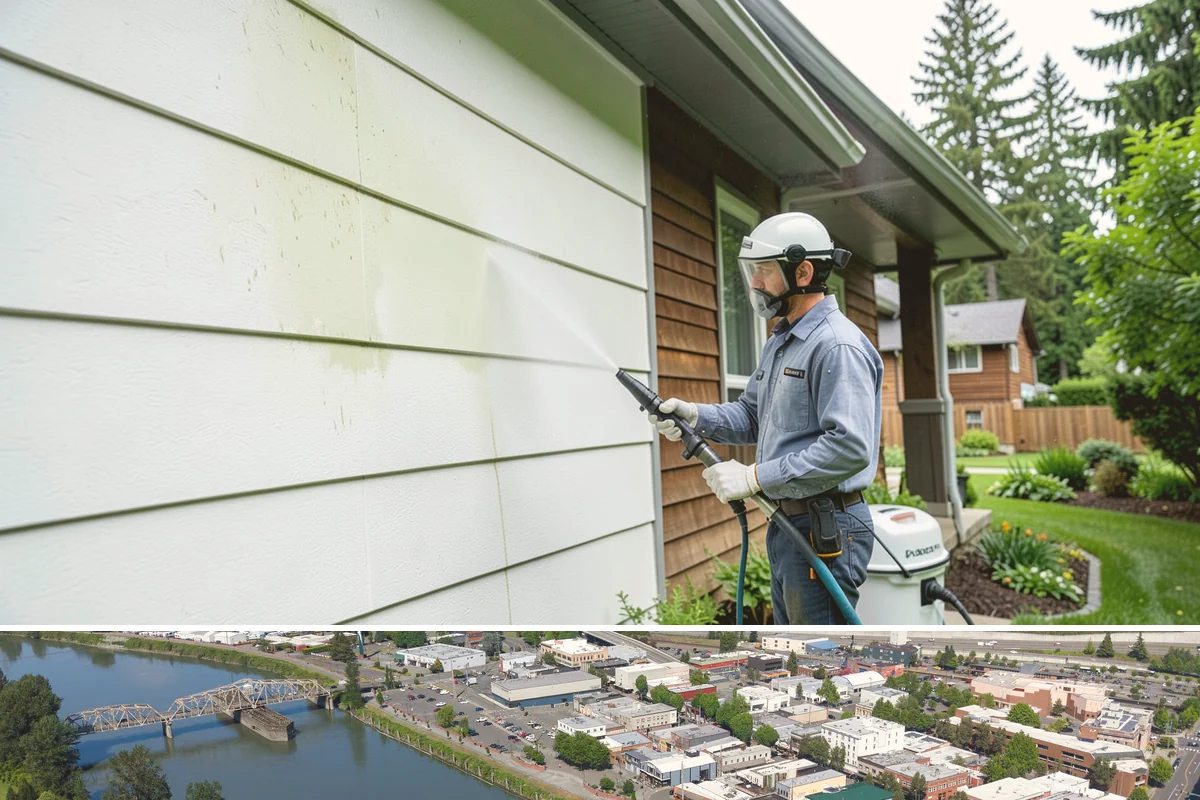 New Homeowner Exterior Cleaning in Mount Vernon, Skagit County, WA - Best done soon after moving in, during a dry stretch, to reset the exterior before starting a regular maintenance routine.
