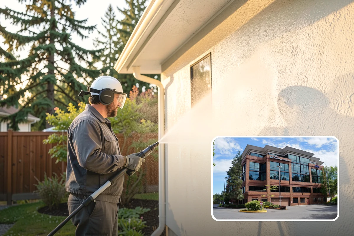 New Homeowner Exterior Cleaning in Mountlake Terrace, Snohomish County, WA - Establishes a clean exterior baseline for new owners