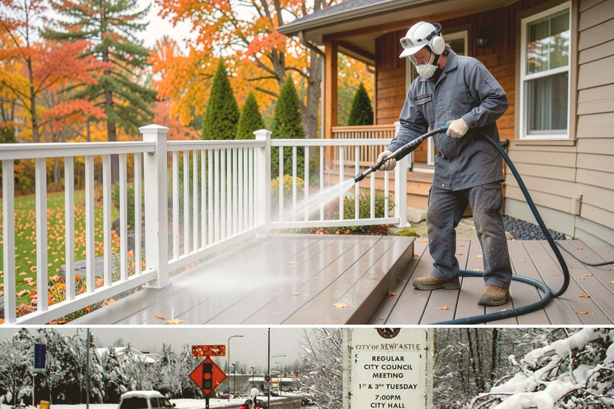 New Homeowner Exterior Cleaning in Newcastle, King County, WA - Best done soon after moving in, during a dry stretch, to reset the exterior before starting a regular maintenance routine.