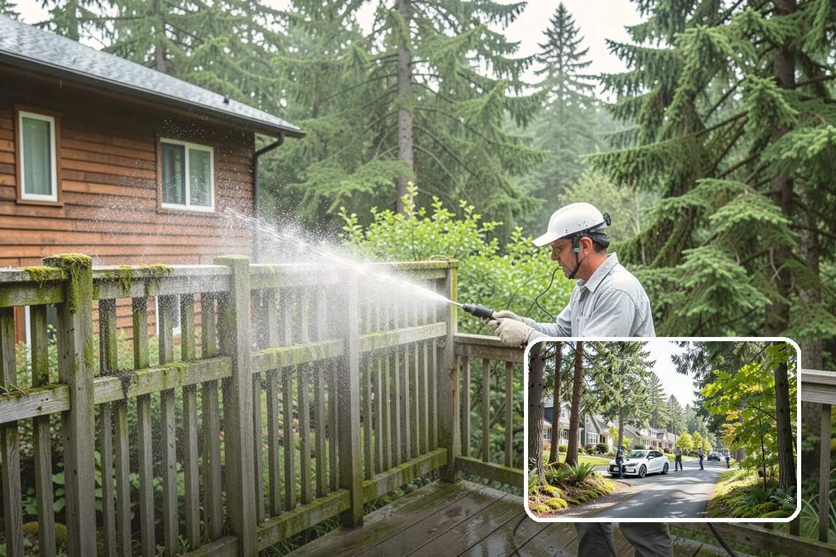 New Homeowner Exterior Cleaning in Normandy Park, King County, WA - Establishes a clean exterior baseline for new owners