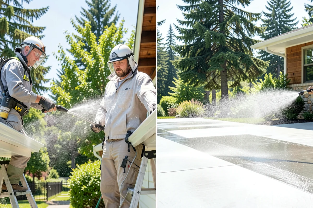 New Homeowner Exterior Cleaning in Normandy Park, King County, WA - Tour the new property and note every exterior surface