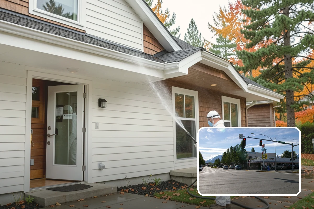 New Homeowner Exterior Cleaning in North Bend, King County, WA - Establishes a clean exterior baseline for new owners