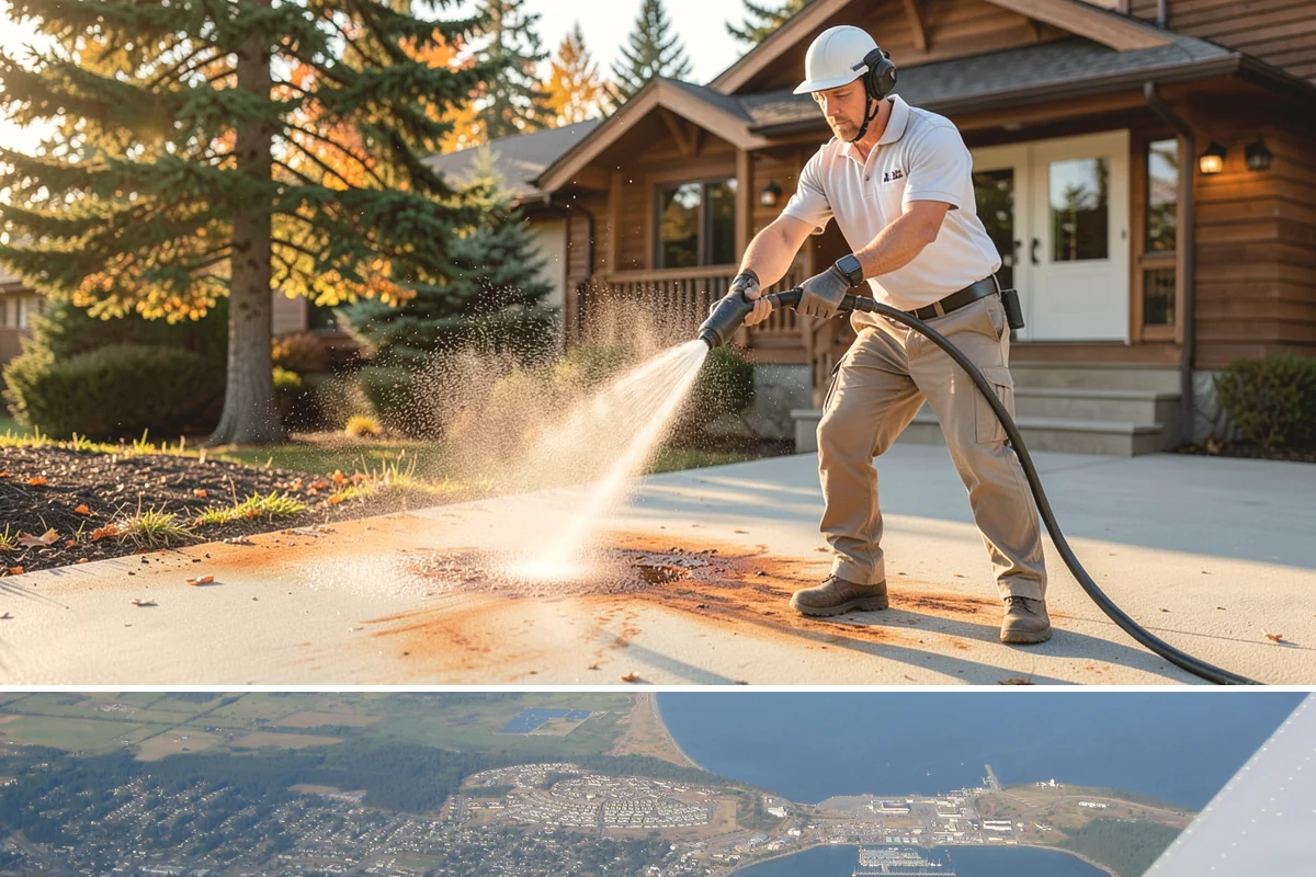 New Homeowner Exterior Cleaning in Oak Harbor, Island County, WA - Best done soon after moving in, during a dry stretch, to reset the exterior before starting a regular maintenance routine.