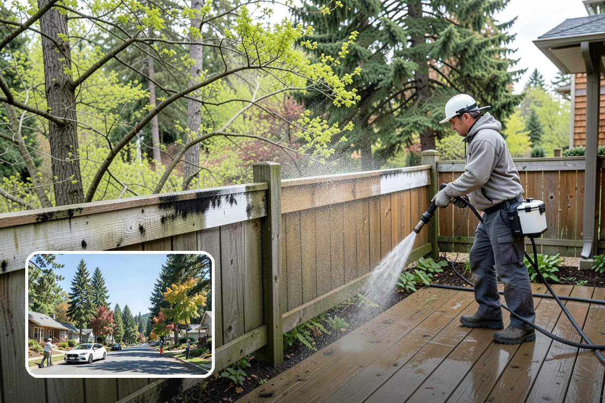 New Homeowner Exterior Cleaning in Orting, Pierce County, WA - Establishes a clean exterior baseline for new owners