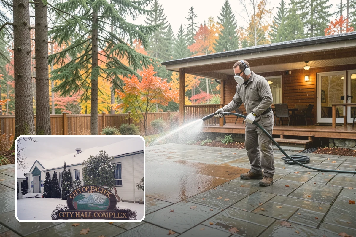New Homeowner Exterior Cleaning in Pacific, King County, WA - Establishes a clean exterior baseline for new owners