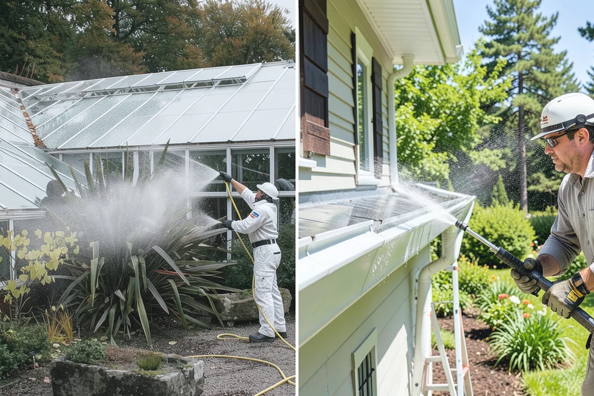New Homeowner Exterior Cleaning in Renton, King County, WA - Tour the new property and note every exterior surface