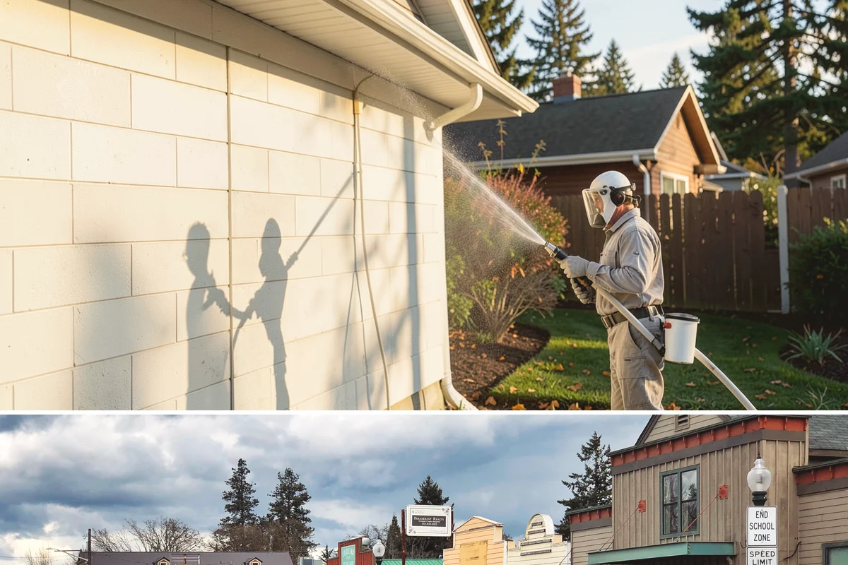 New Homeowner Exterior Cleaning in Roy, Pierce County, WA - Best done soon after moving in, during a dry stretch, to reset the exterior before starting a regular maintenance routine.