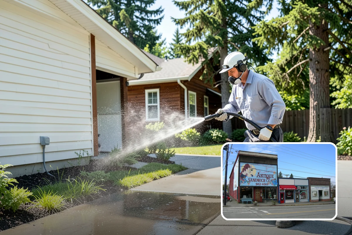 New Homeowner Exterior Cleaning in Ruston, Pierce County, WA - Establishes a clean exterior baseline for new owners